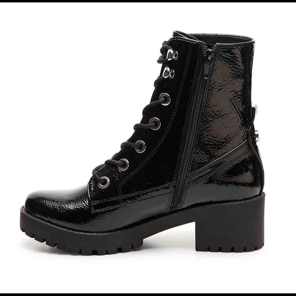 steve madden georgie combat boot